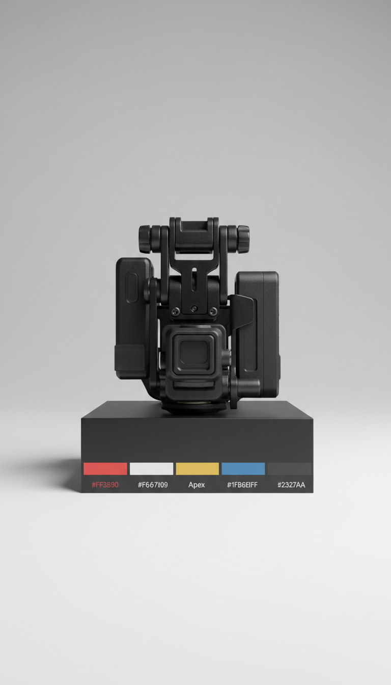 Impact Series helmet mount shock-absorbing kit