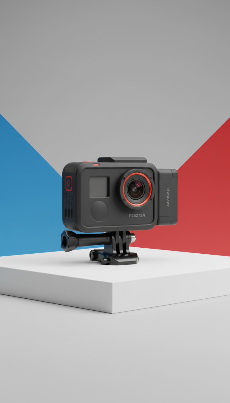 Action camera Pro X1 titanium body