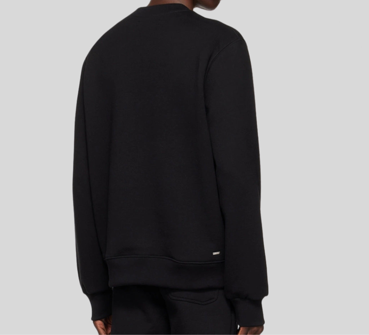 Amiri Black Cotton Sweatshirt