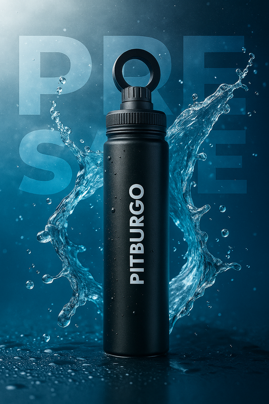 Bottle with magsafe holder for mobile - PITBURGO