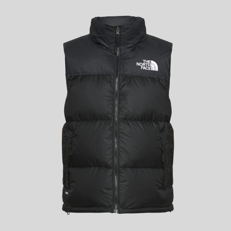 The North Face Retro Nuptse Vest in Black