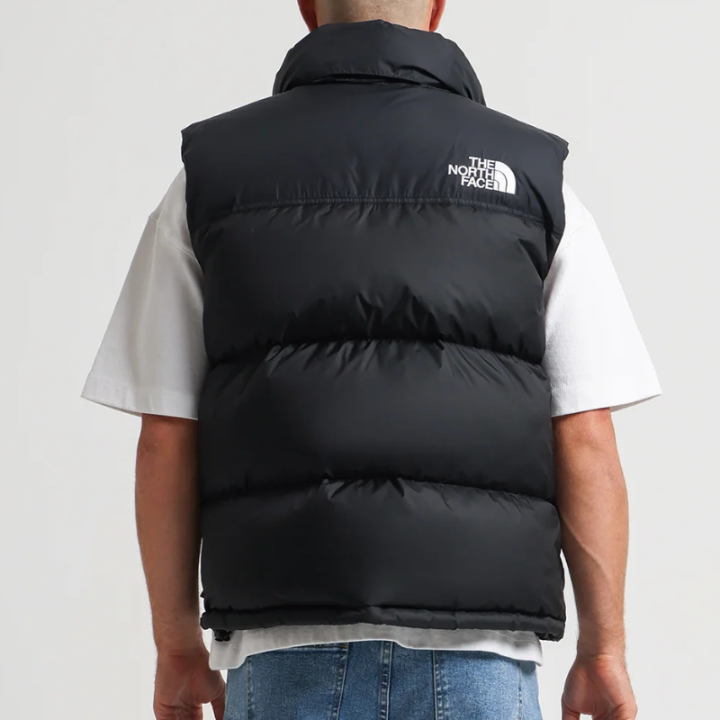 The North Face Retro Nuptse Vest in Black